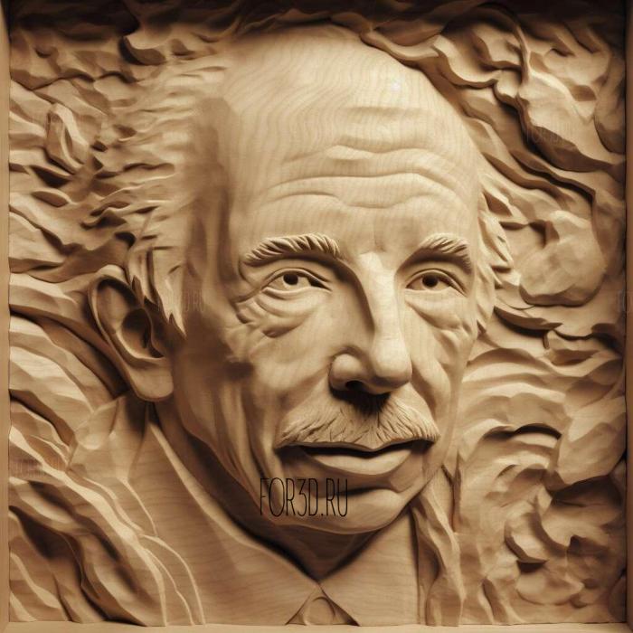 Richard Strauss 3 stl model for CNC